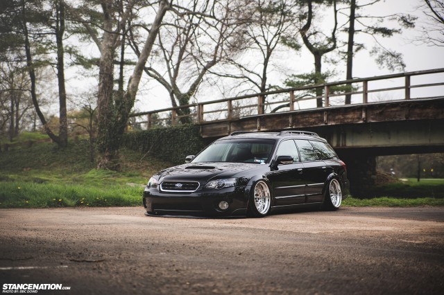 Slammed & Stanced Subaru Legacy Outback Wagon (6)