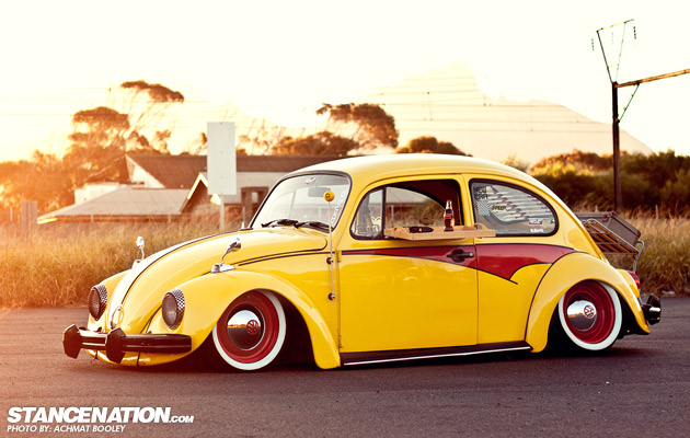 Slammed & Stanced VW Beetle Bug (1)