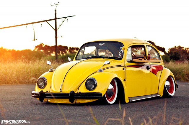 Slammed & Stanced VW Beetle Bug (10)
