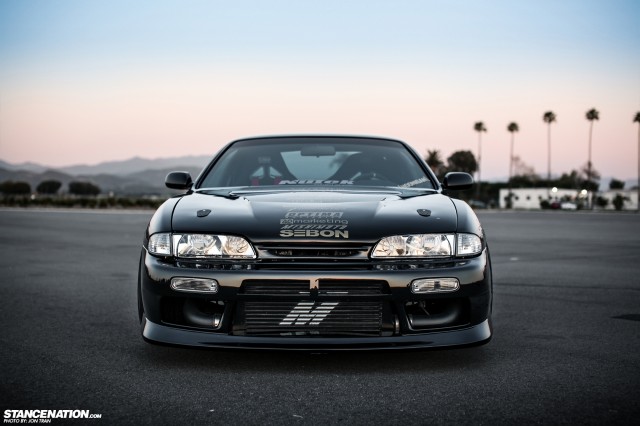 Stanced Nissan 240 S14 2JZ SoCal (8)