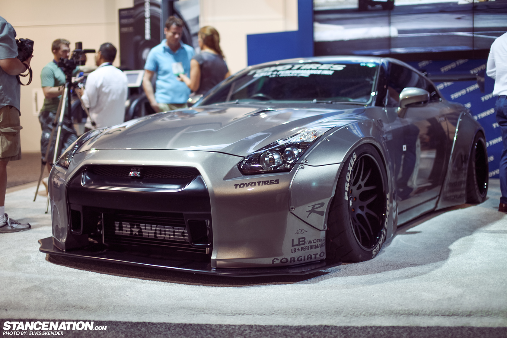 GTR Widebody stance