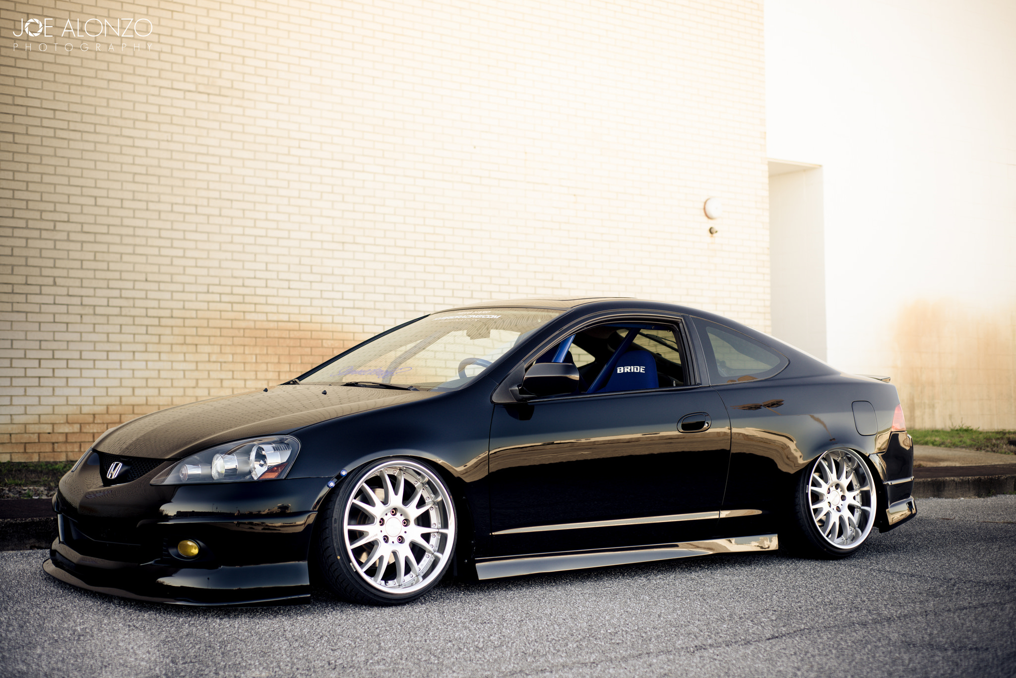 slammed acura rsx