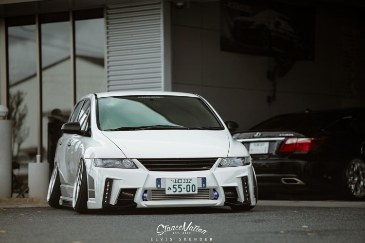 Slammed AIMGAIN VIP Style Honda Odyssey Van-10