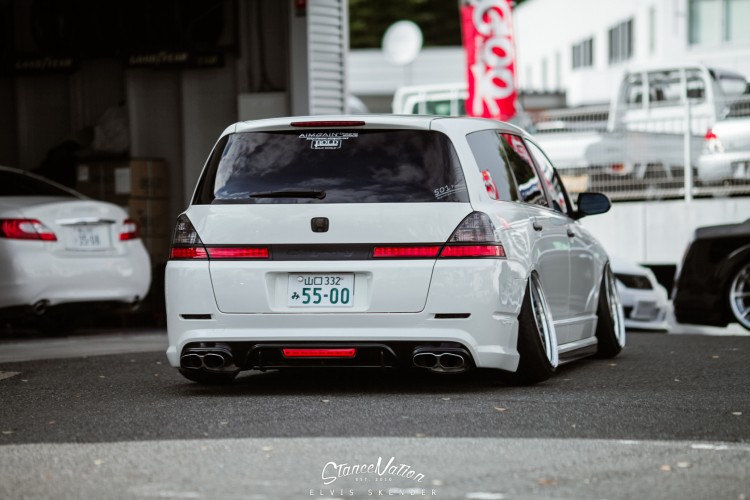 Slammed AIMGAIN VIP Style Honda Odyssey Van-11