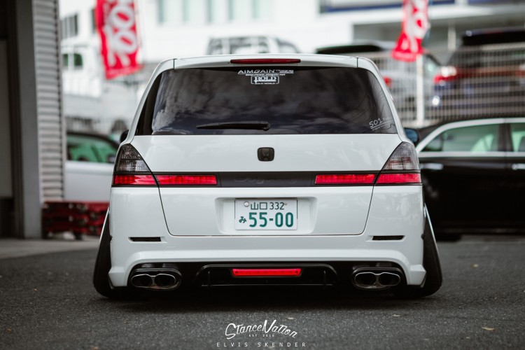 Slammed AIMGAIN VIP Style Honda Odyssey Van-12