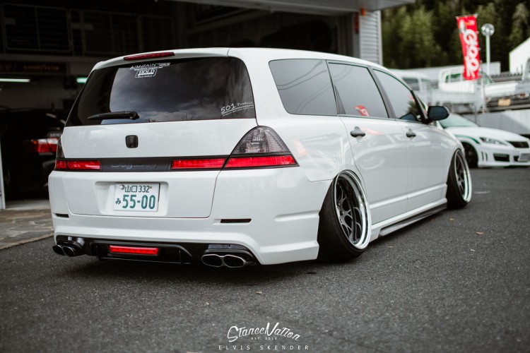 Slammed AIMGAIN VIP Style Honda Odyssey Van-13