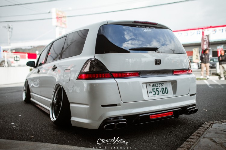 Slammed AIMGAIN VIP Style Honda Odyssey Van-7