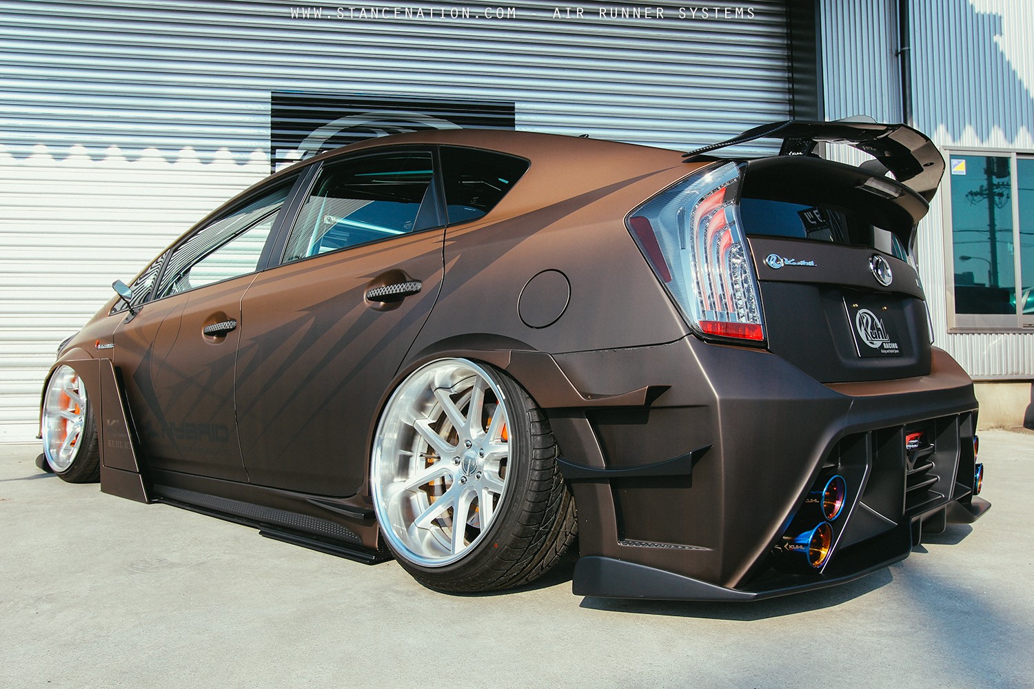 No More Mister Nice Guy // KUHL HYBRID'S GT30 Prius. StanceNation