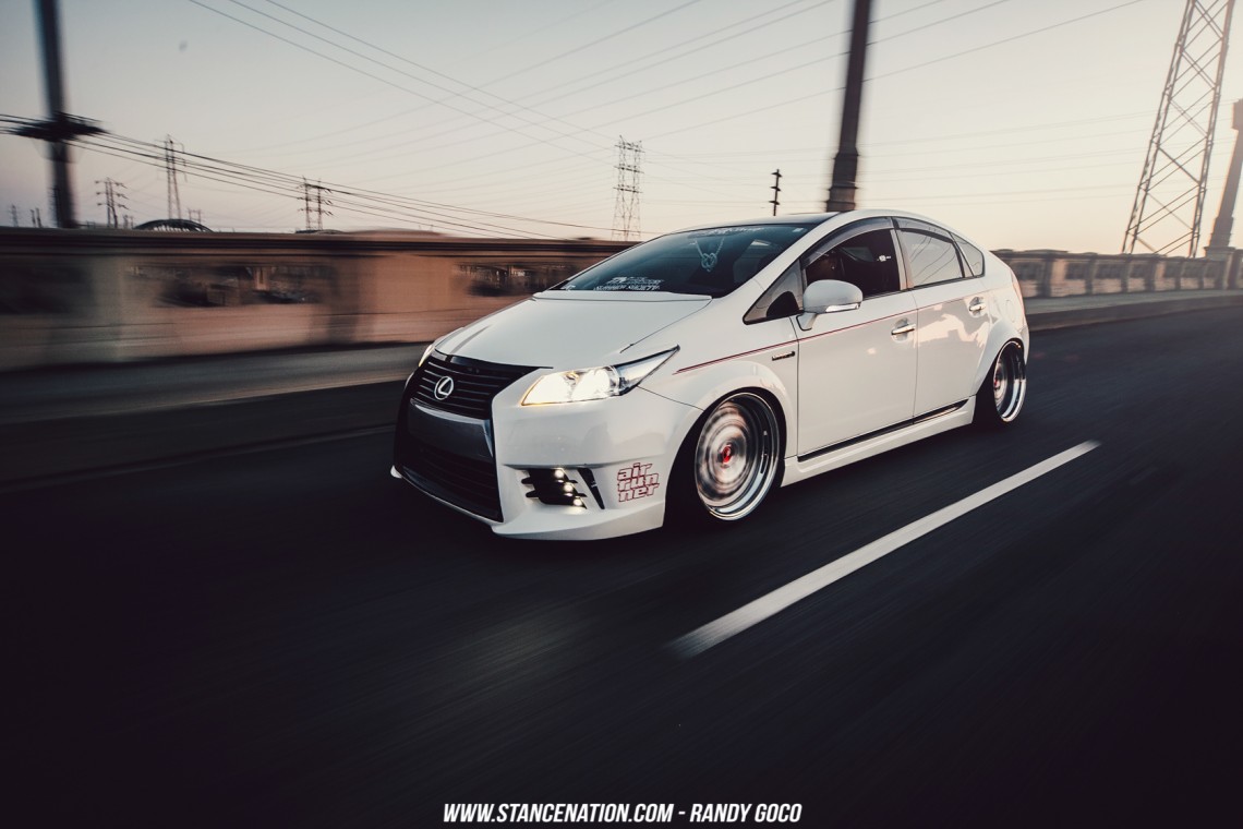 Slammed & Bagged Toyot Prius-26