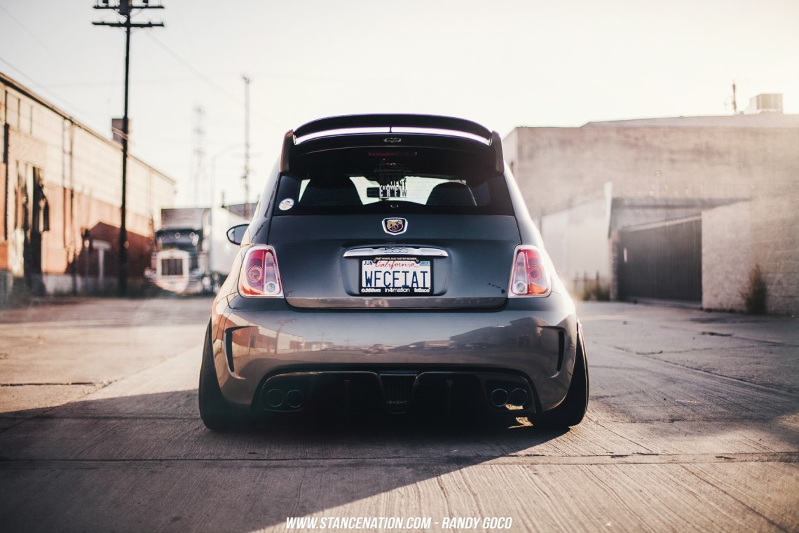 Stanced Fiat 500 Abarth-2