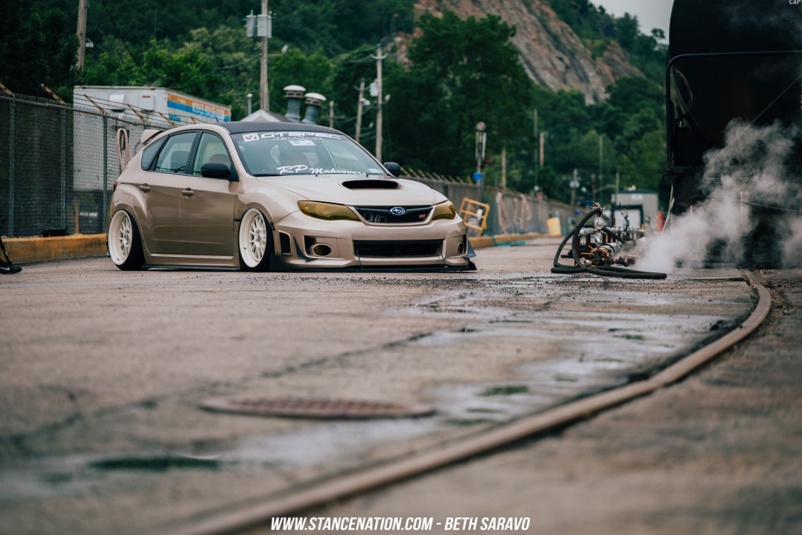 Slammed Subaru STI-10