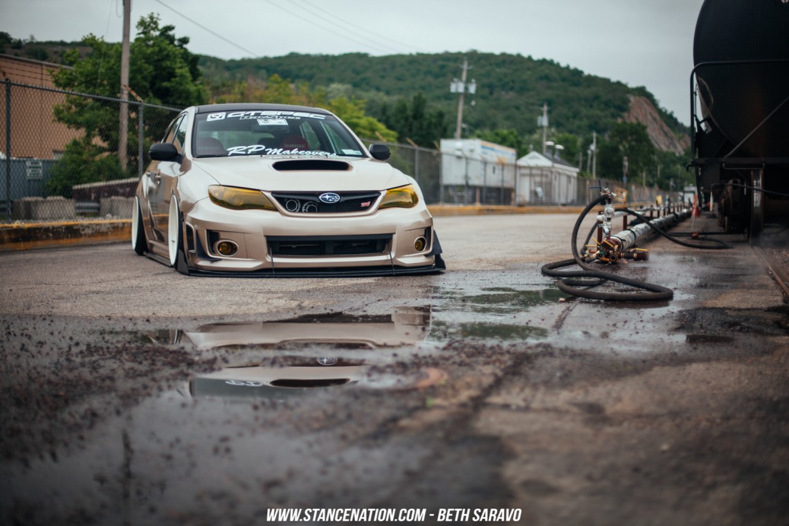 Slammed Subaru STI-17