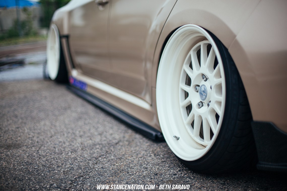 Slammed Subaru STI-26