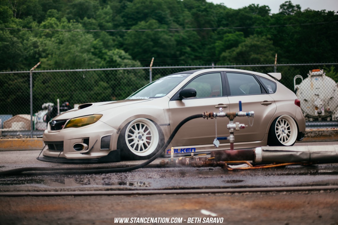 Slammed Subaru STI-28