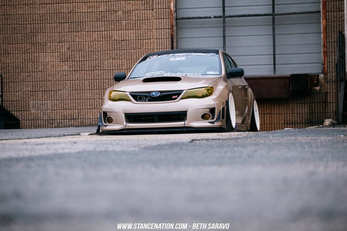 Slammed Subaru STI-38