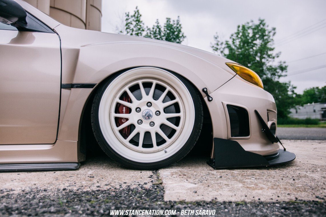 Slammed Subaru STI-52