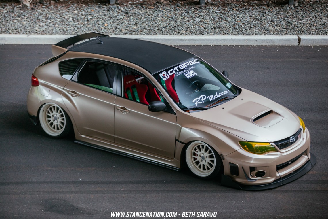 Slammed Subaru STI-65