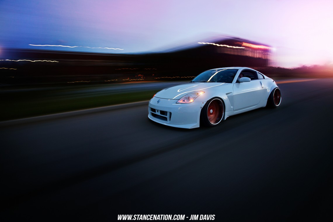 Stanced Bagged Nissan 350Z-14