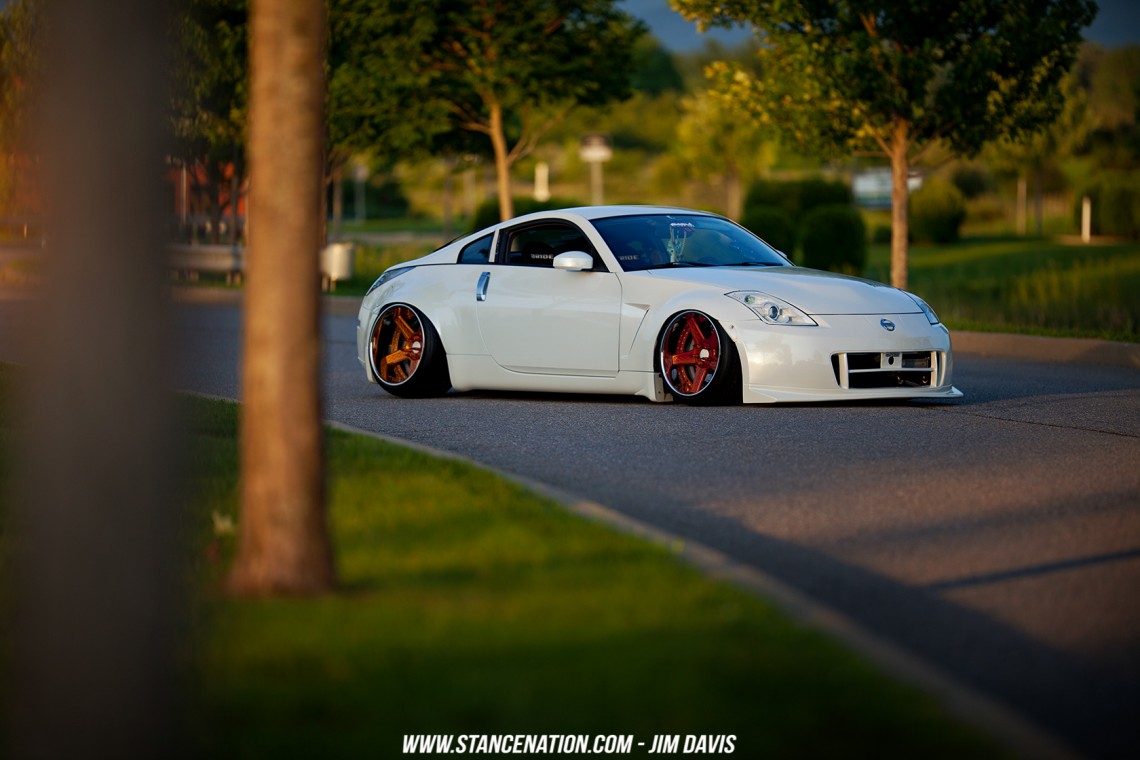 Stanced Bagged Nissan 350Z-4