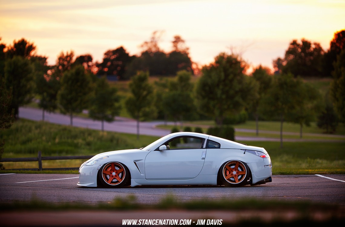 Stanced Bagged Nissan 350Z-9