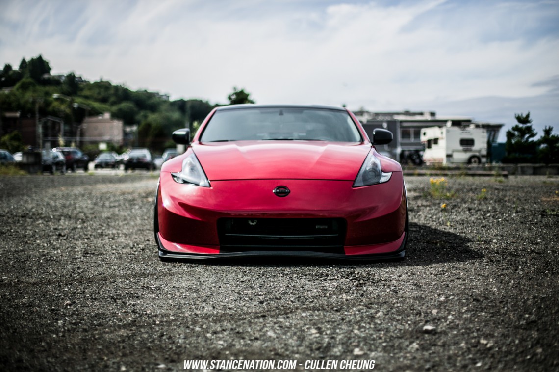 Stanced Bagged Nissan 370Z-29