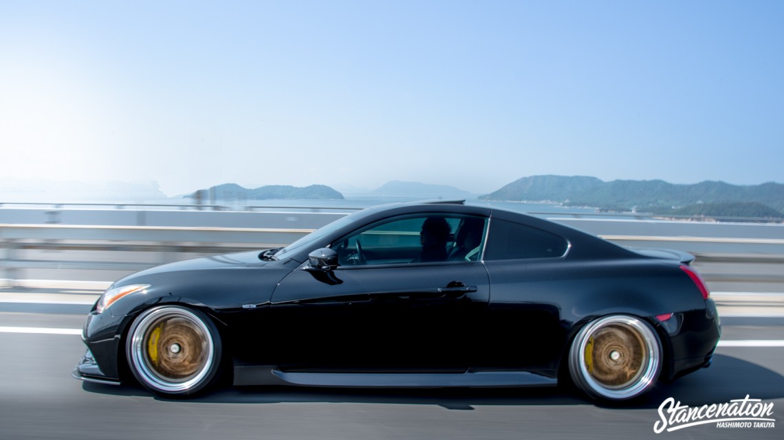 Slammed Nissan Skyline G37-17