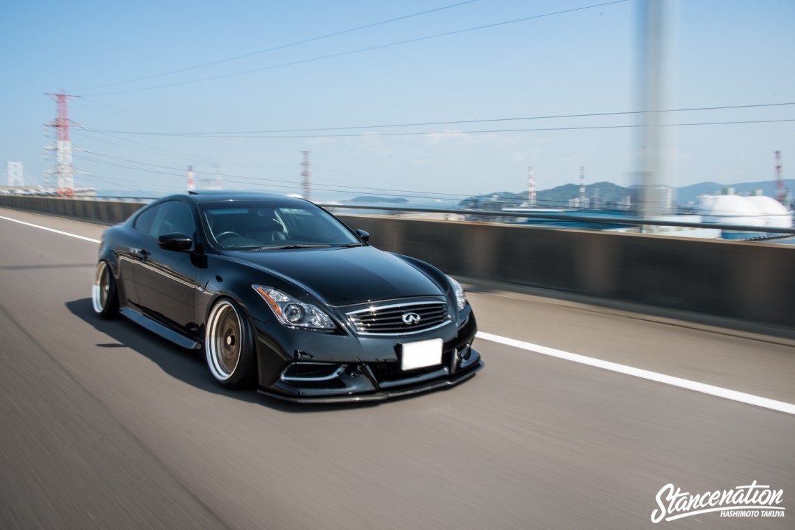 Slammed Nissan Skyline G37-18