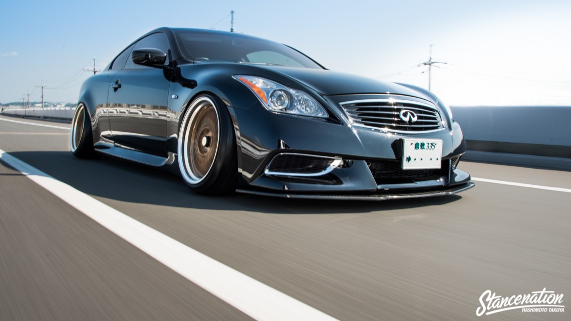 Slammed Nissan Skyline G37-8