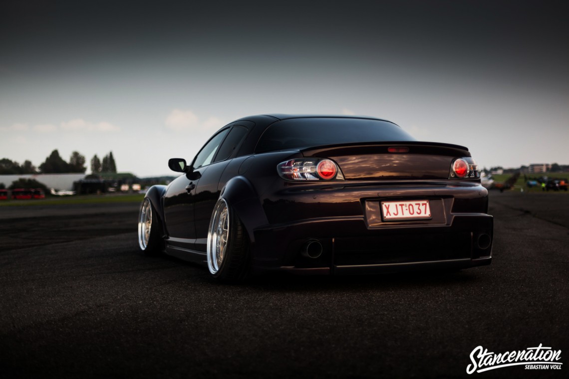 Widebody Slammed Mazda RX8-1