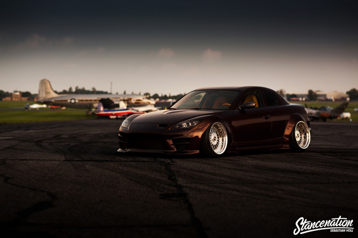 Widebody Slammed Mazda RX8-15