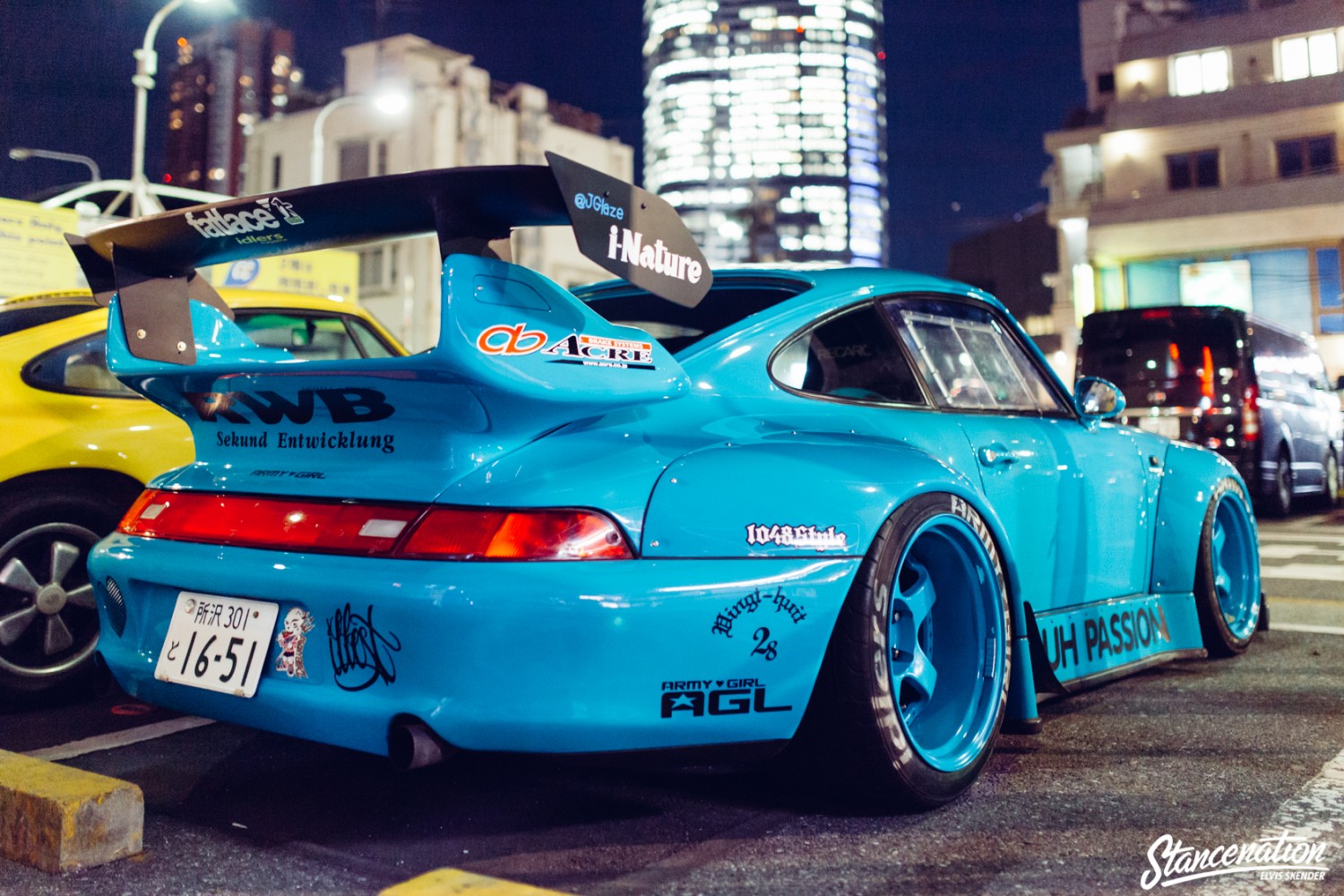 rwb porsche team transport