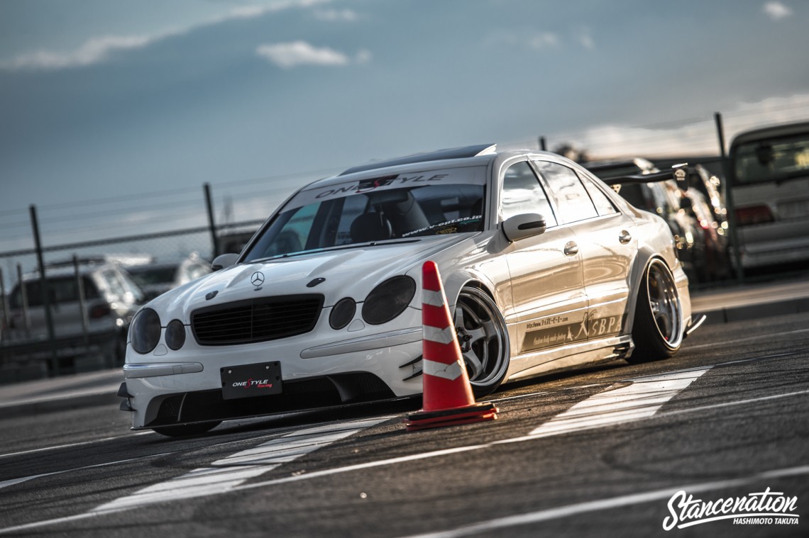 Aggressive Mercedes Benz E Class-45