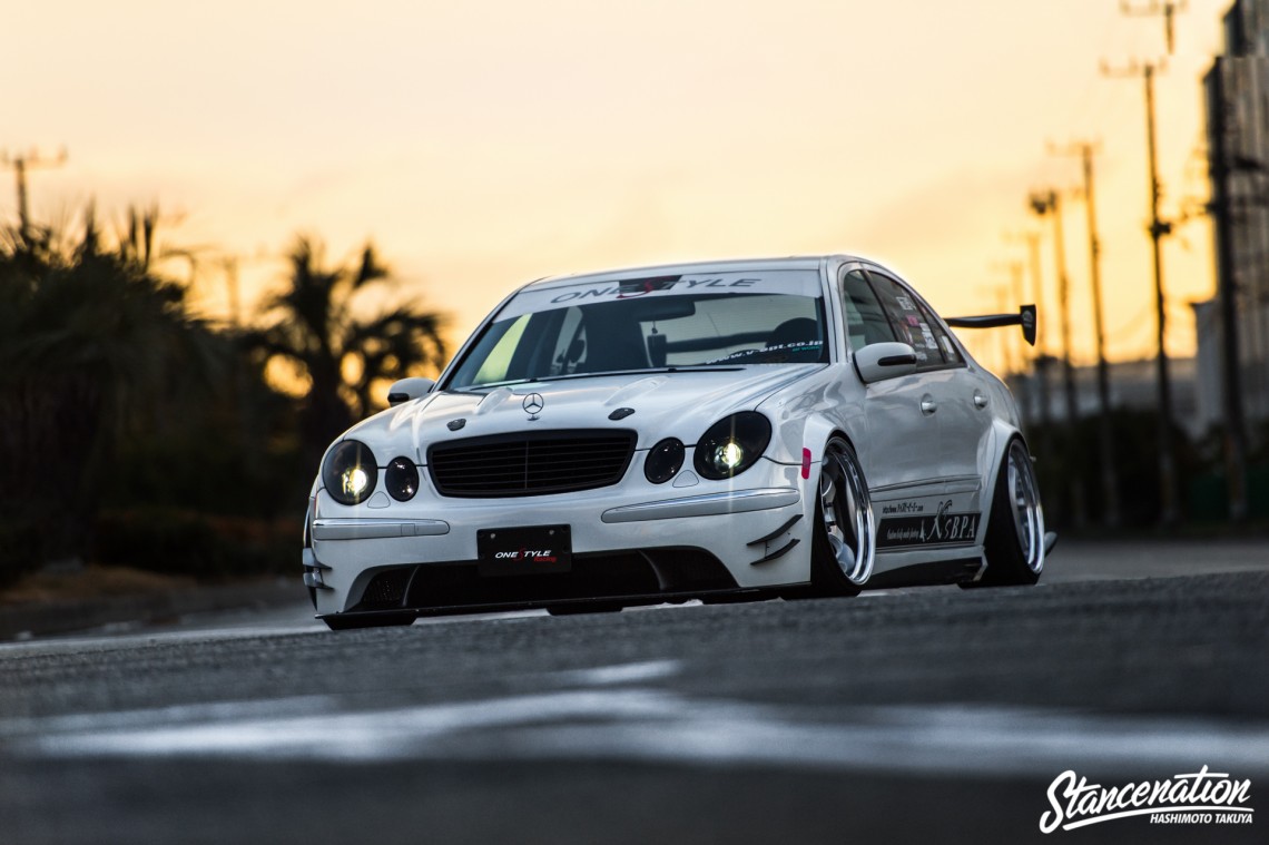 Aggressive Mercedes Benz E Class-5