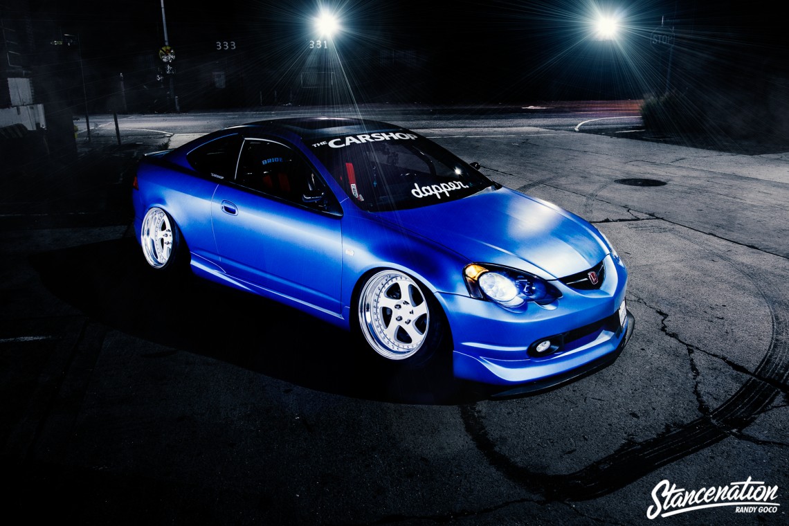 Slammed Acura RSX on Rotiform Wheels-23