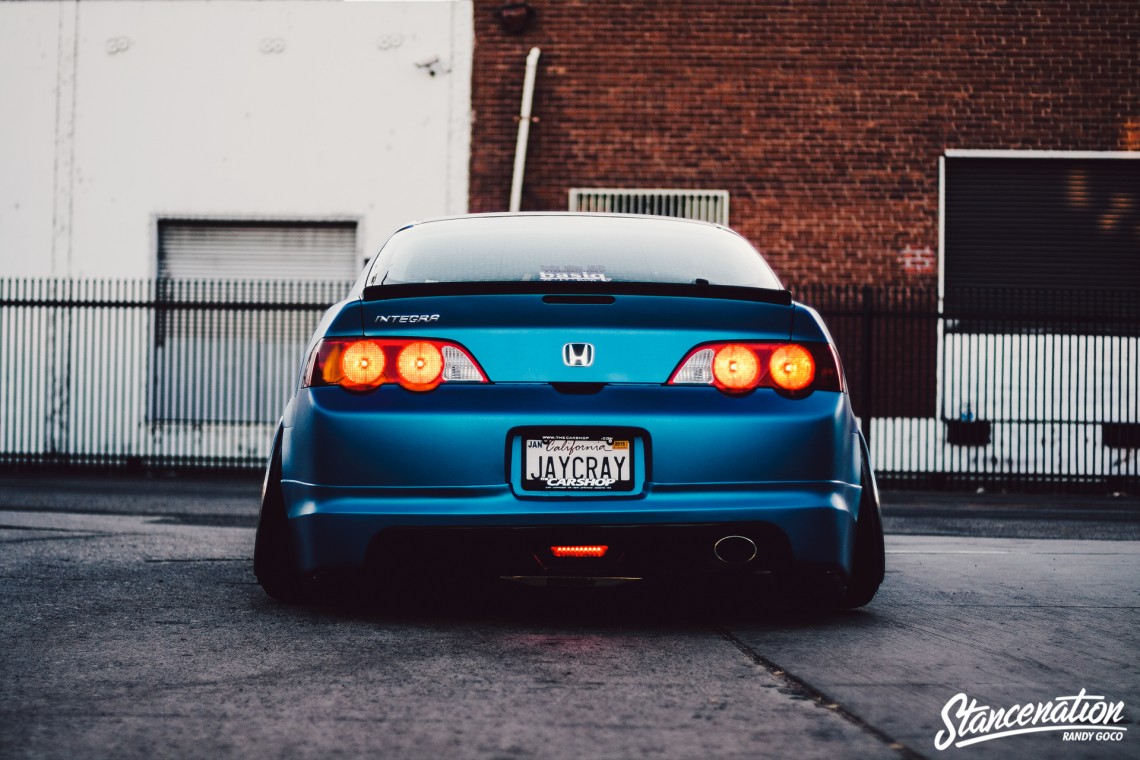 Slammed Acura RSX on Rotiform Wheels-3