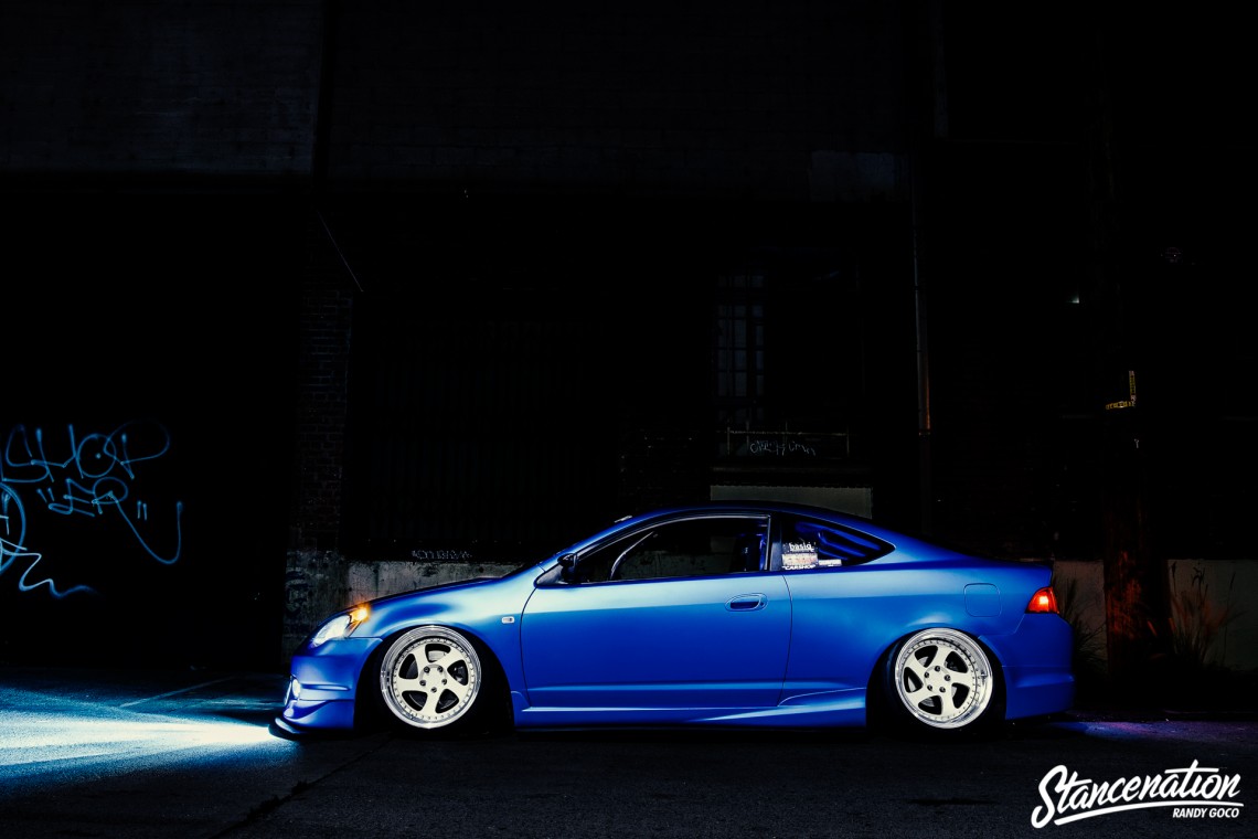 Slammed Acura RSX on Rotiform Wheels-31