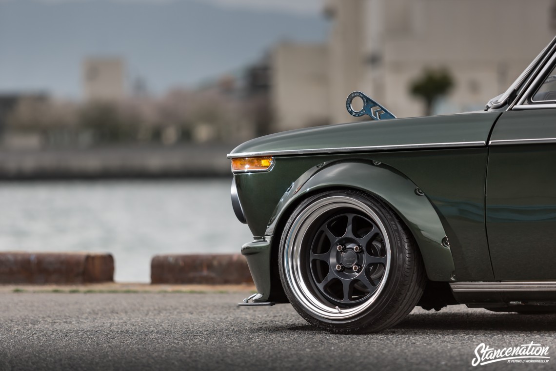 Stanced BMW 2002 Japan-45