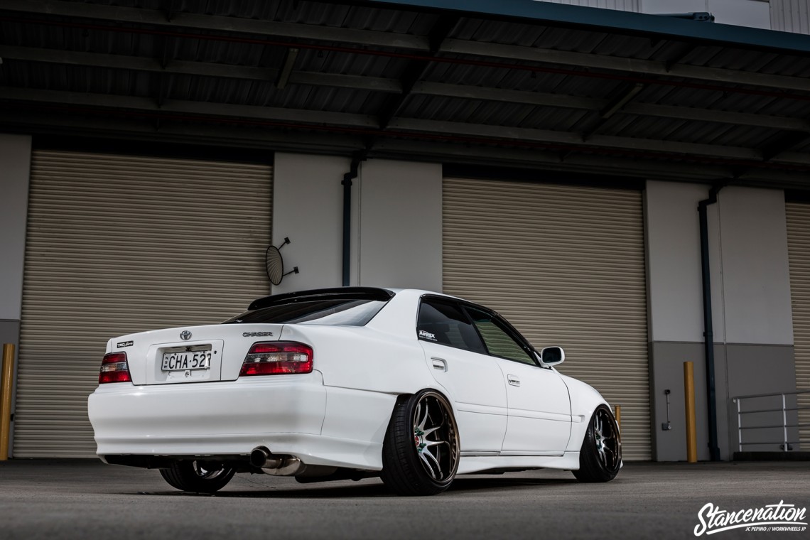 StanceNation CR2P Work Wheels Toyota JZX100-17