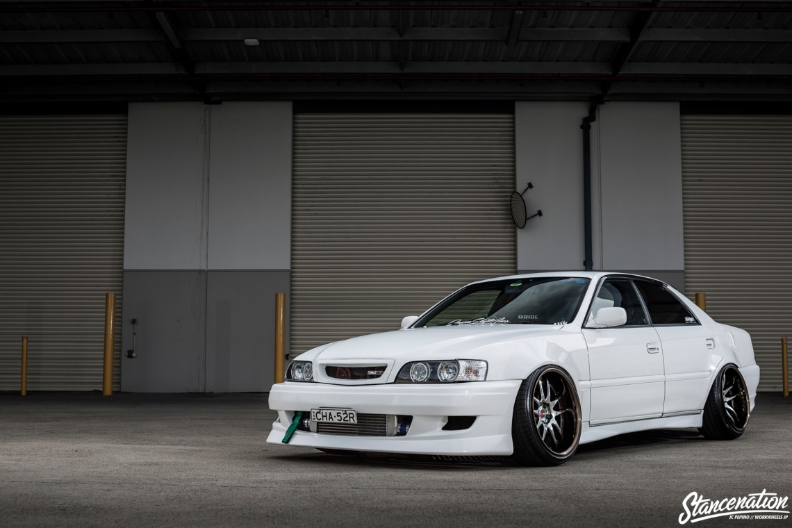 StanceNation CR2P Work Wheels Toyota JZX100-3