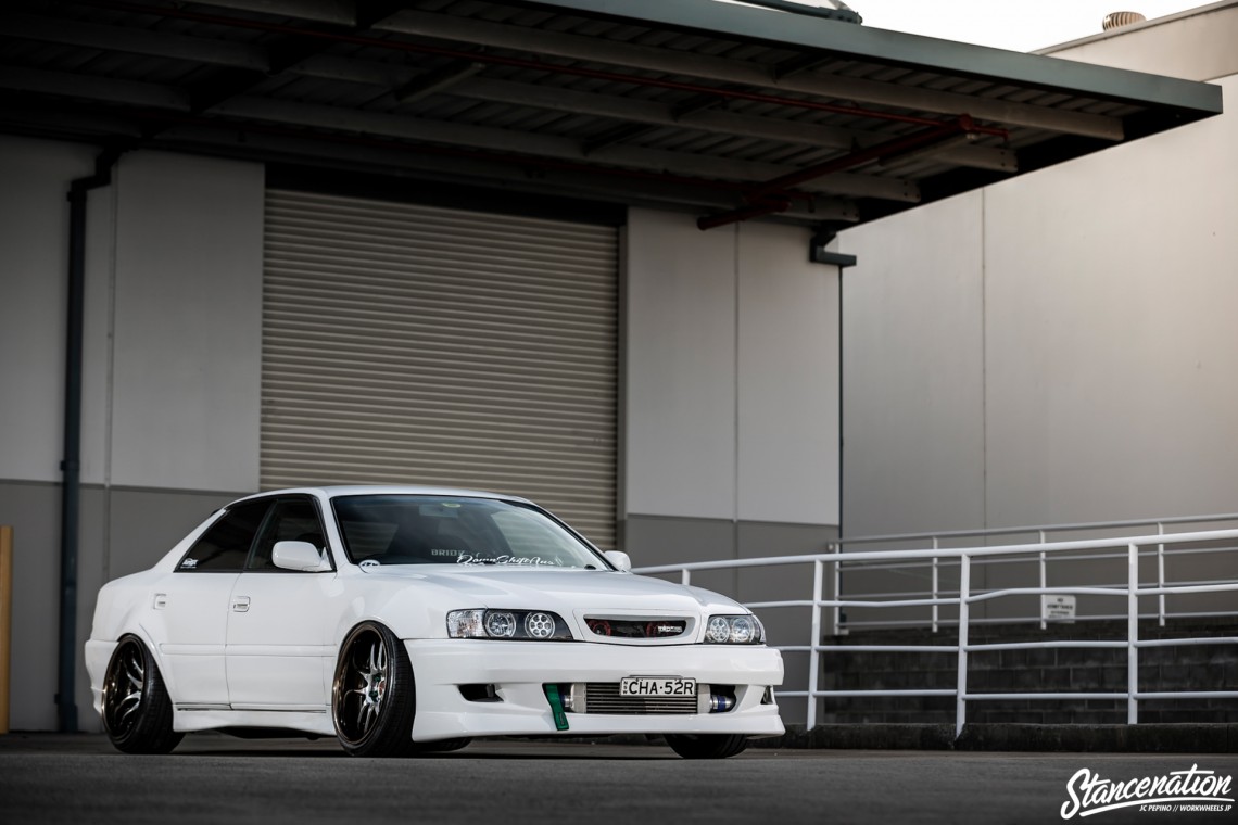 StanceNation CR2P Work Wheels Toyota JZX100-36