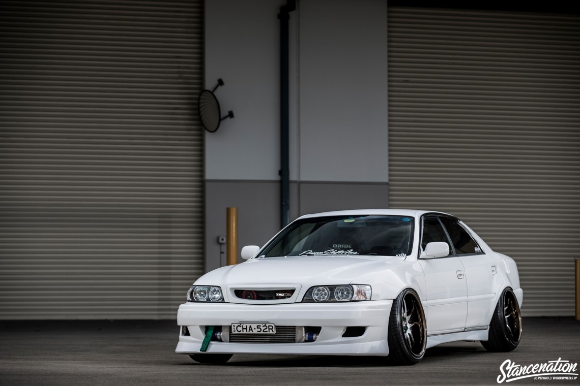 StanceNation CR2P Work Wheels Toyota JZX100-5