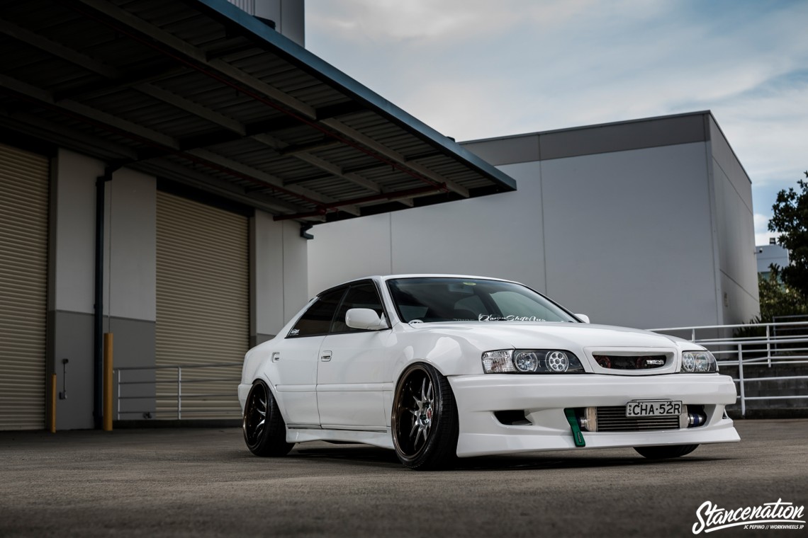 StanceNation CR2P Work Wheels Toyota JZX100-6