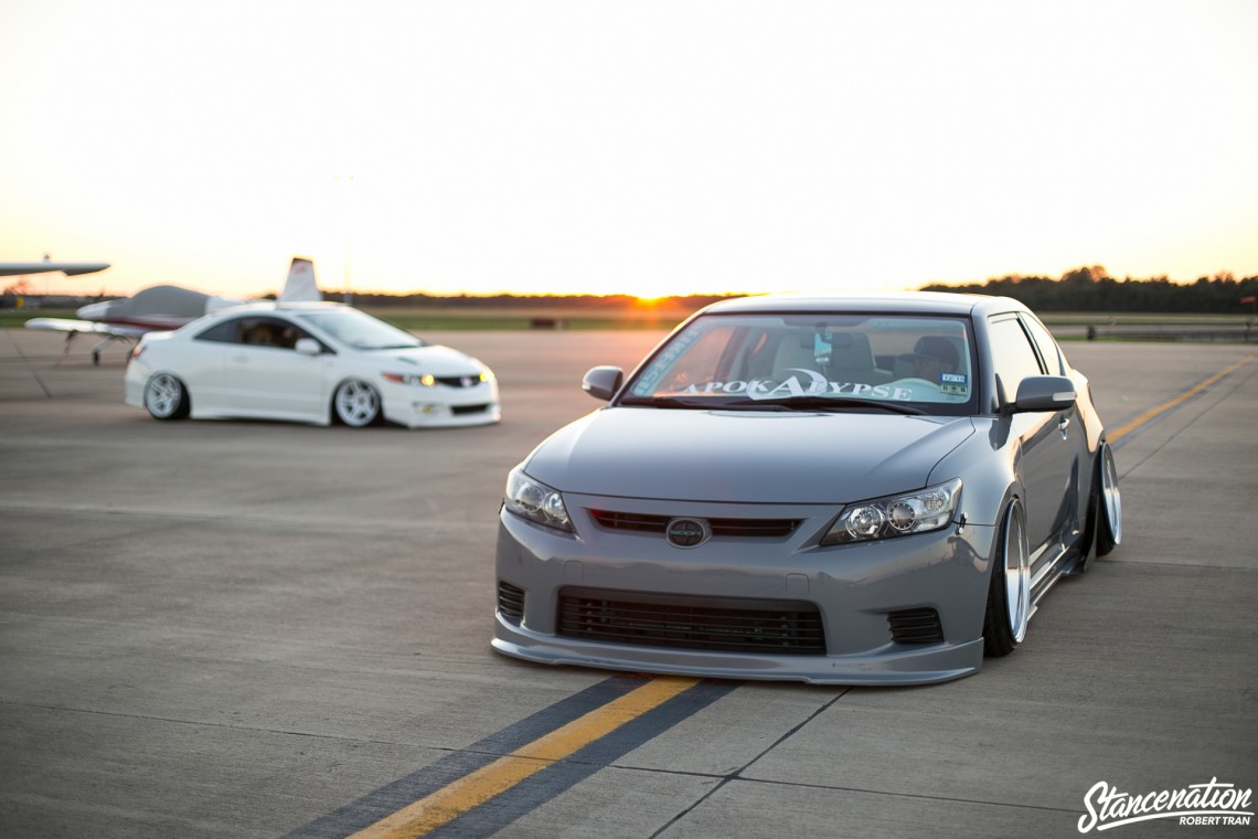 Slammed Scion tC-10