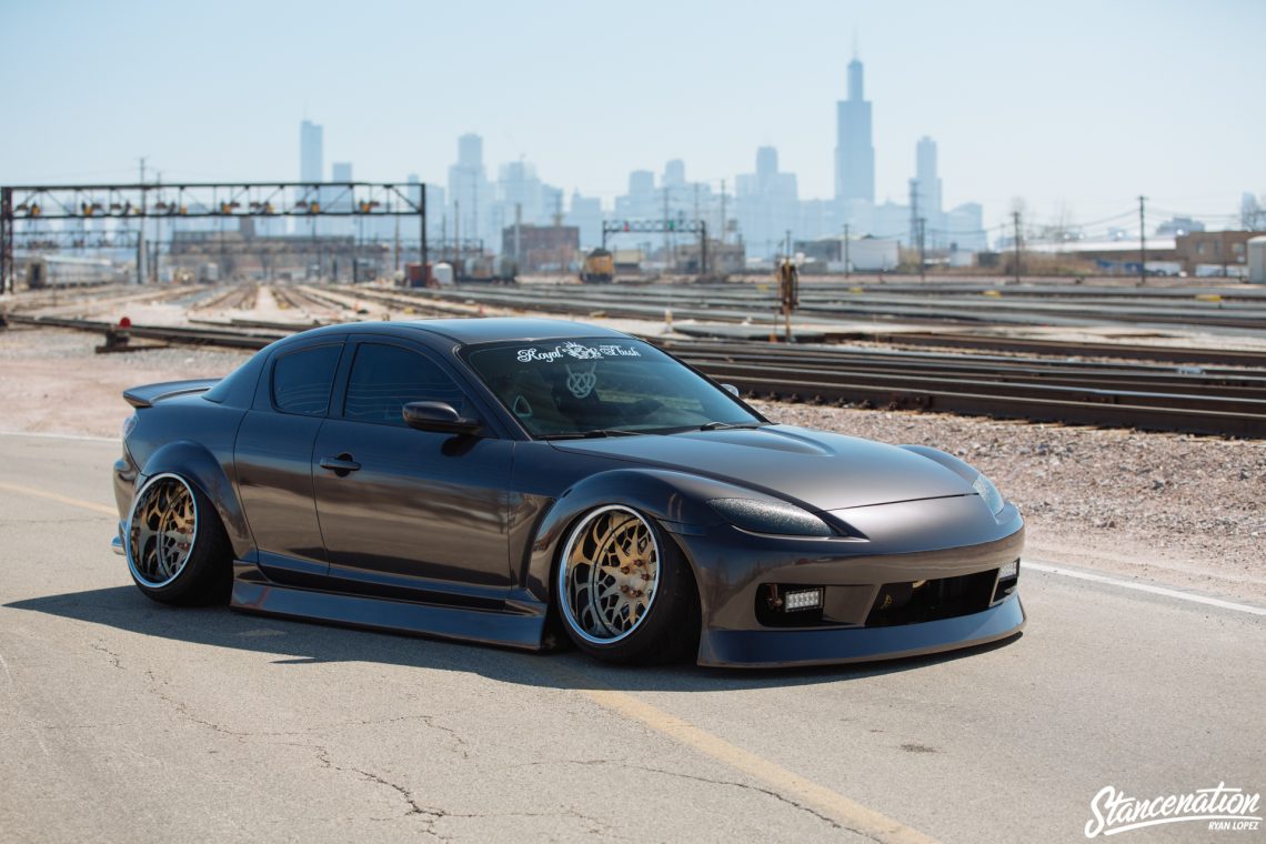 Stanced Mazda RX8-3