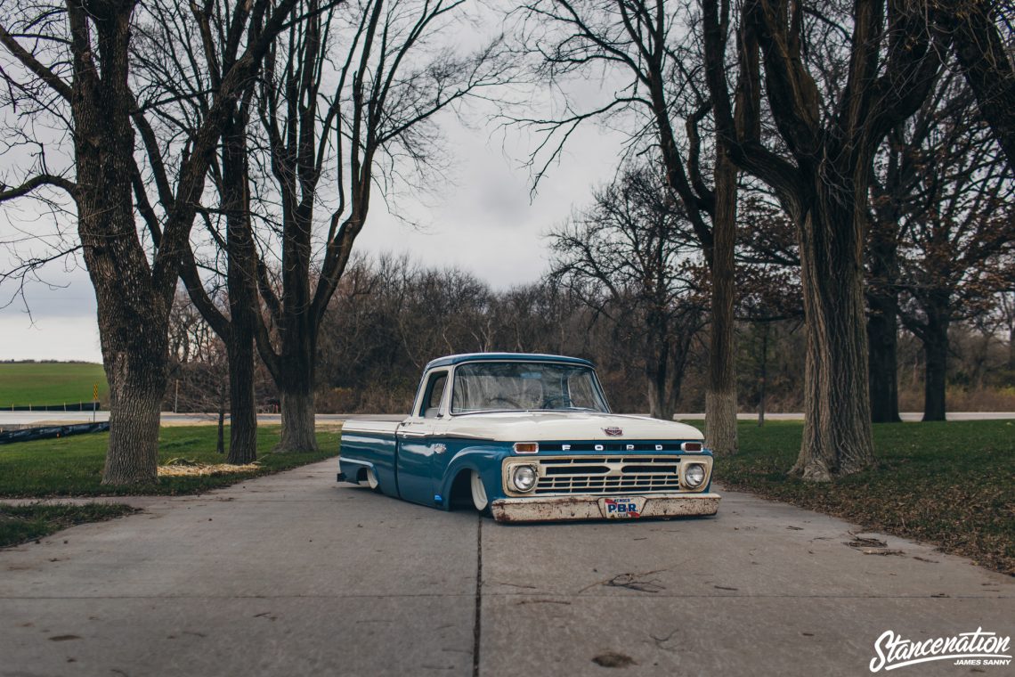 Slammed Ford F100-1