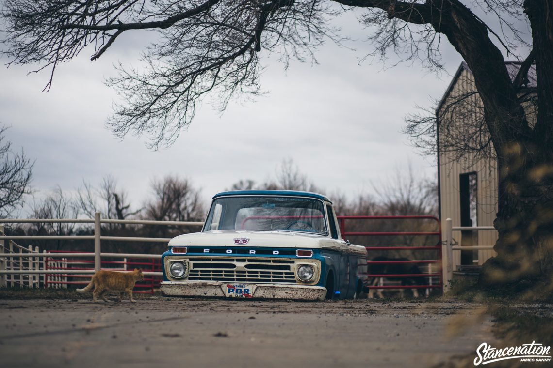 Slammed Ford F100-10