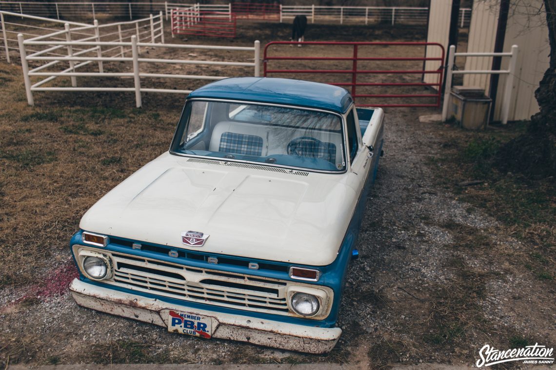 Slammed Ford F100-13