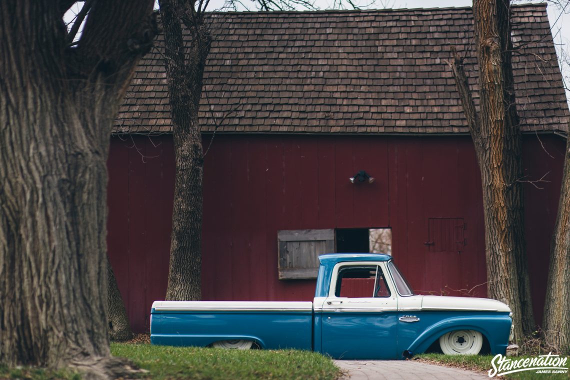 Slammed Ford F100-6