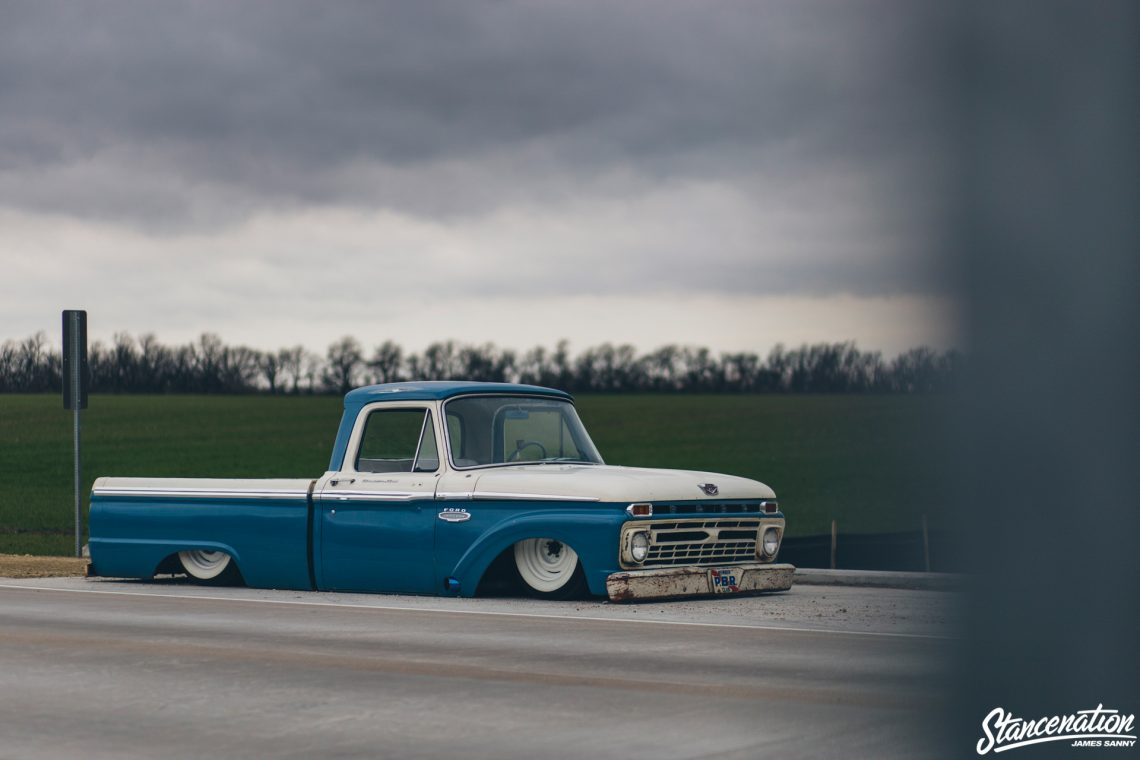 Slammed Ford F100-8