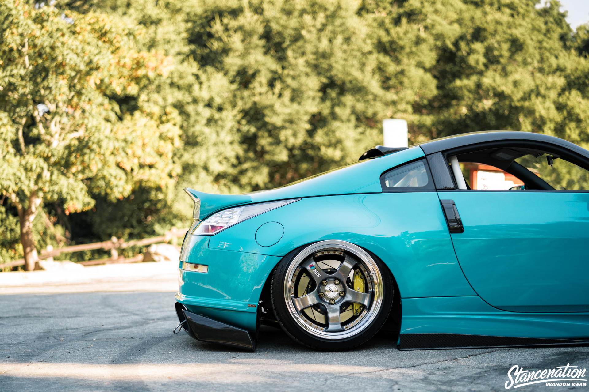 True Car Enthusiast Kyle Harper S Slammed Nissan 350z